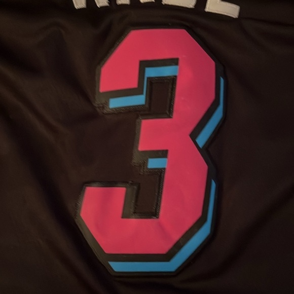 Nike Miami Heat Dwayne Wade #3 jersey Swingman NBA Authentic Ulitmate Software - Picture 6 of 8